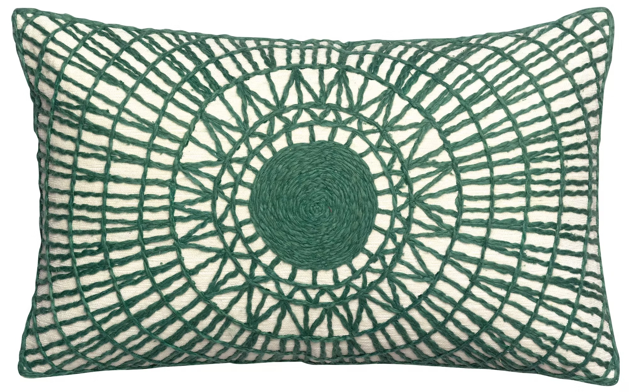 coussin vert épicéa